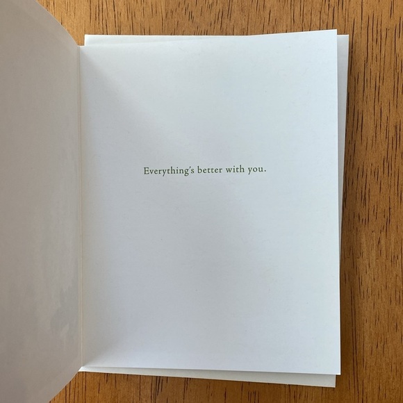 Compendium Positively Green Love & Friendship Card and Envelope - Picture 3 of 4